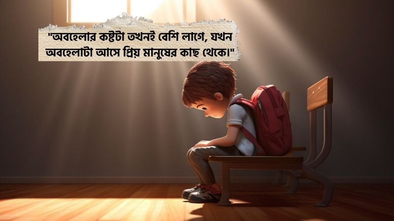 অবহেলার কষ্টের ফেসবুক ক্যাপশন
