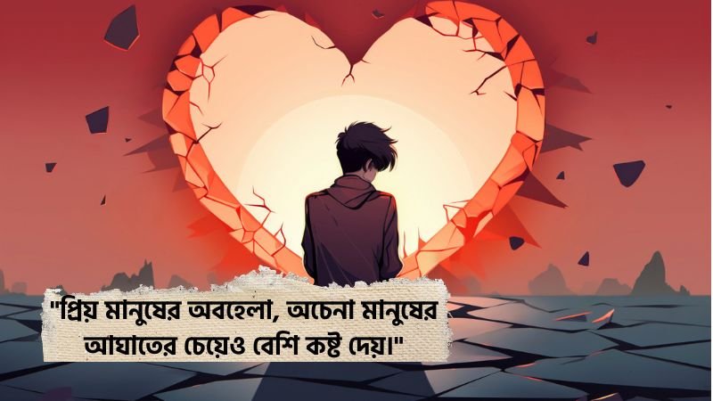 প্রিয় মানুষের অবহেলা নিয়ে ক্যাপশন