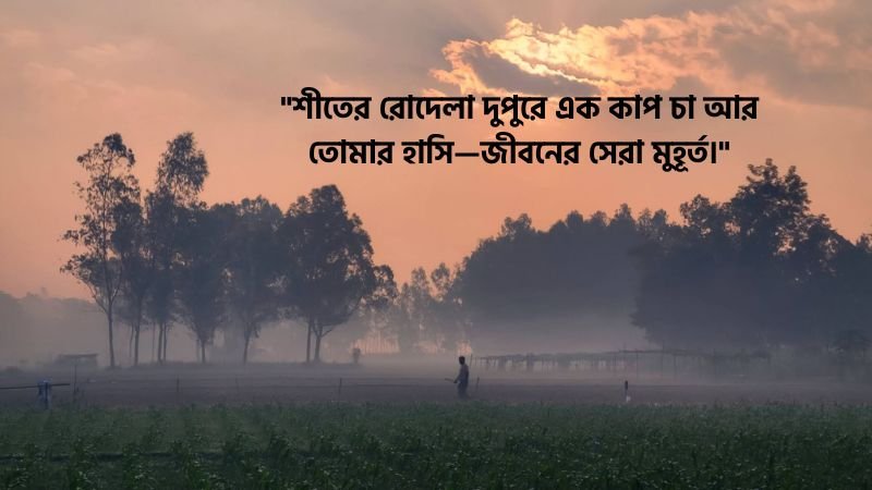 শীতের দুপুর নিয়ে রোমান্টিক স্ট্যাটাস
