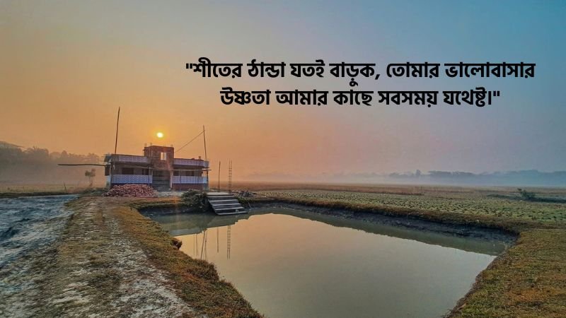শীত নিয়ে রোমান্টিক ক্যাপশন