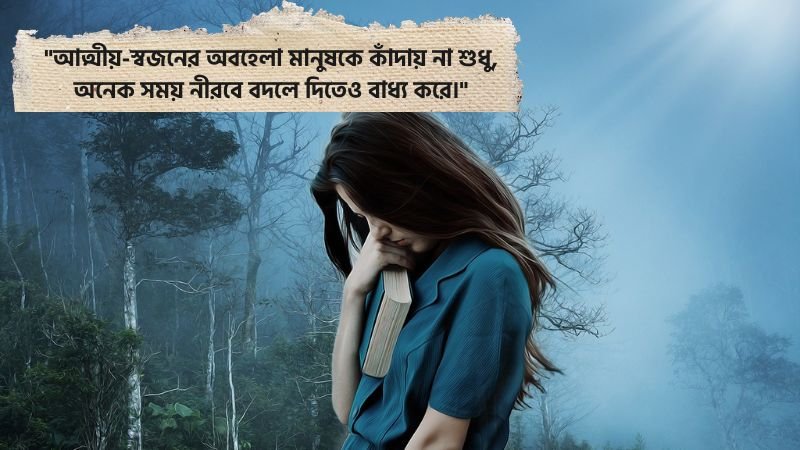 আত্মীয় স্বজনের অবহেলা নিয়ে উক্তি