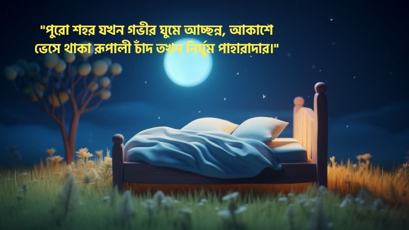 জোছনা রাত নিয়ে স্ট্যাটাস