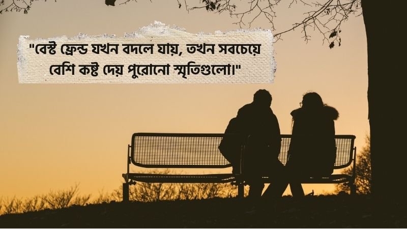 বেস্ট ফ্রেন্ড নিয়ে কষ্টের স্ট্যাটাস
