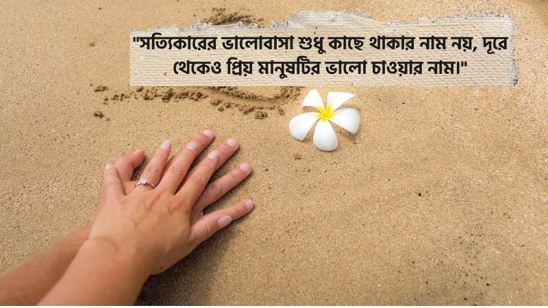 সত্যিকারের ভালোবাসা নিয়ে স্ট্যাটাস