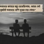 বন্ধুকে নিয়ে কষ্টের স্ট্যাটাস