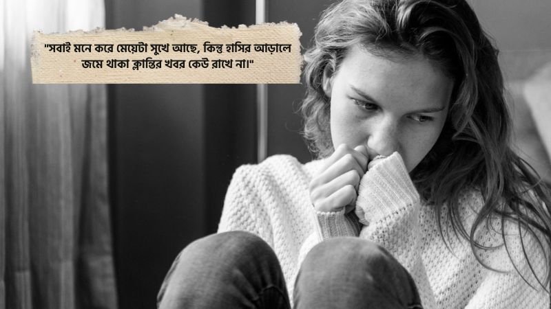বিবাহিত মেয়েদের কষ্টের স্ট্যাটাস